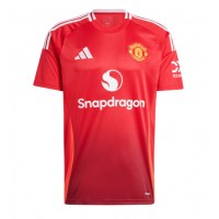 Manchester United Bruno Fernandes #8 Heimtrikot 2024-25 Kurzarm